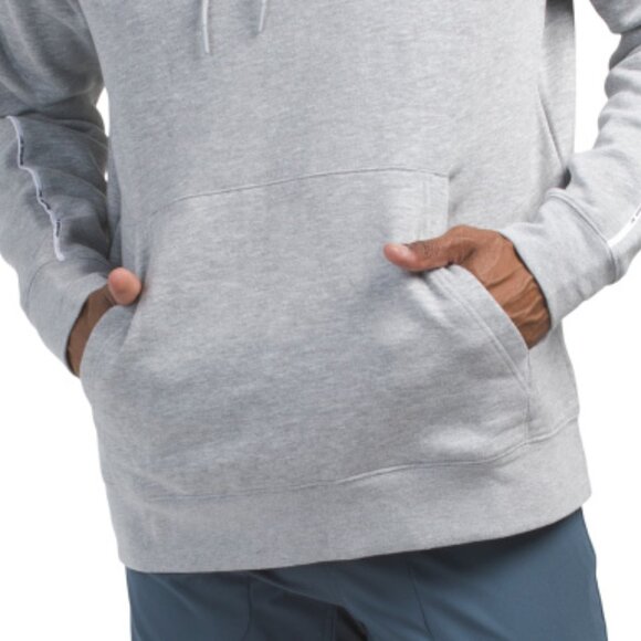 NEW REEBOK Endorphin Dash Hoodie Grey Heather unisex 261mn - Picture 4 of 5